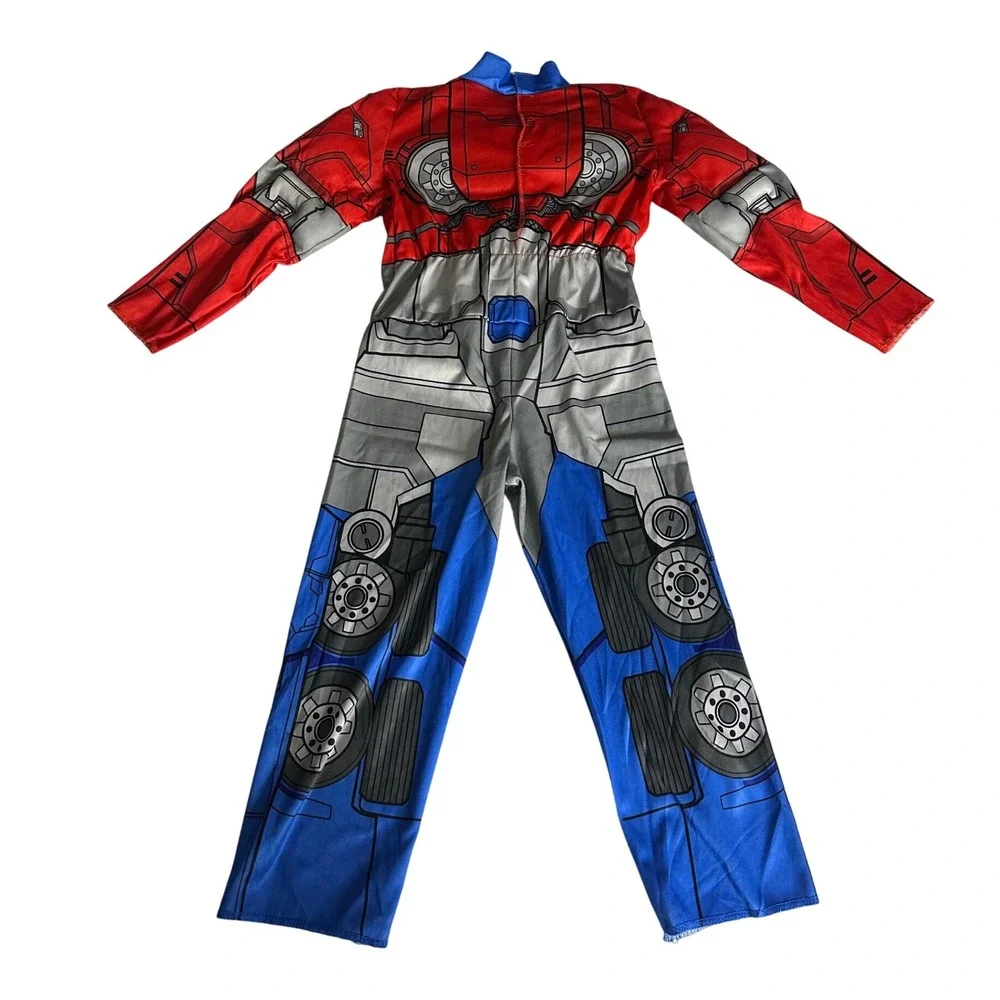 Toddler Boys Transformers Optimus Prime Muscle Costume Size 3T-4T‎ - No Mask